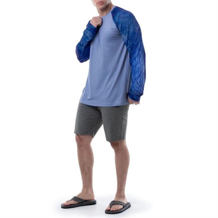 Hot Selling Outdoor Hunting Uv Protection Quick Dry Long Sleeve Hooded Fishing Shirt